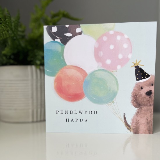 Cardyn Penblwydd - Birthday Card  