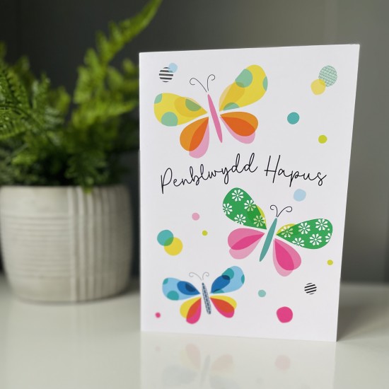 Cardyn Penblwydd - Birthday Card 