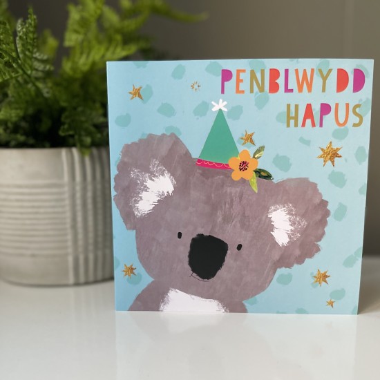 Cardyn Penblwydd - Birthday Card 