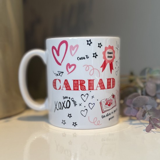 Mwg Cariad - Cariad Mug 