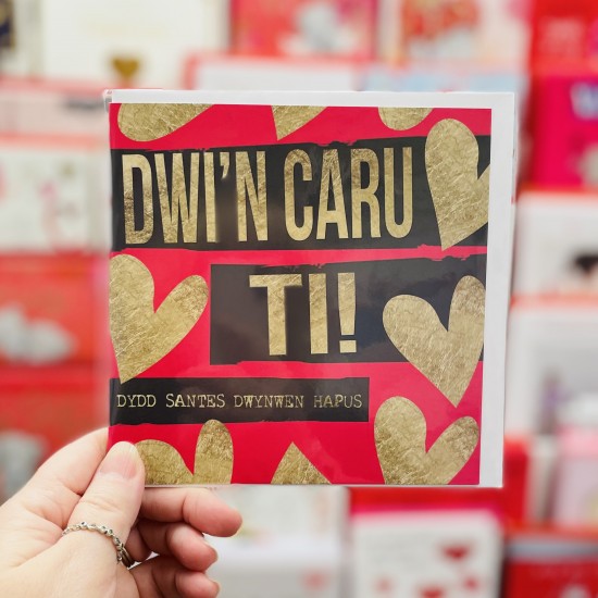 Cardyn Dydd Santes Dwynwen - St Dwynwen’s Day Card 