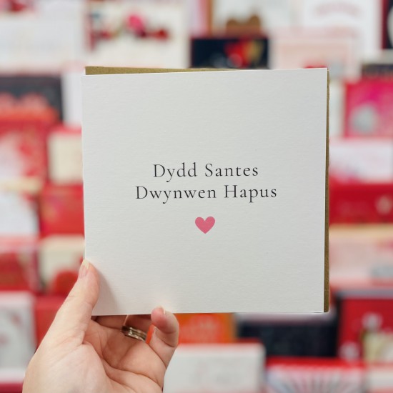 Cardyn Dydd Santes Dwynwen - St Dwynwen’s Day Card 